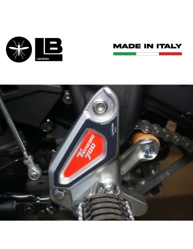 3D Fersenschützer Aufkleber kompatibel mit Yamaha tenere 700