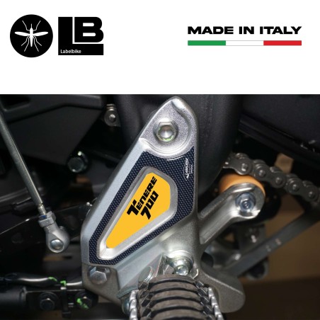 Stickers de protection de talon 3D compatibles avec Yamaha tenere 700 Rally Edition