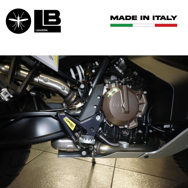 3D Aufkleber Motorrad Fersenschützer kompatibel mit Husqvarna Norden 901