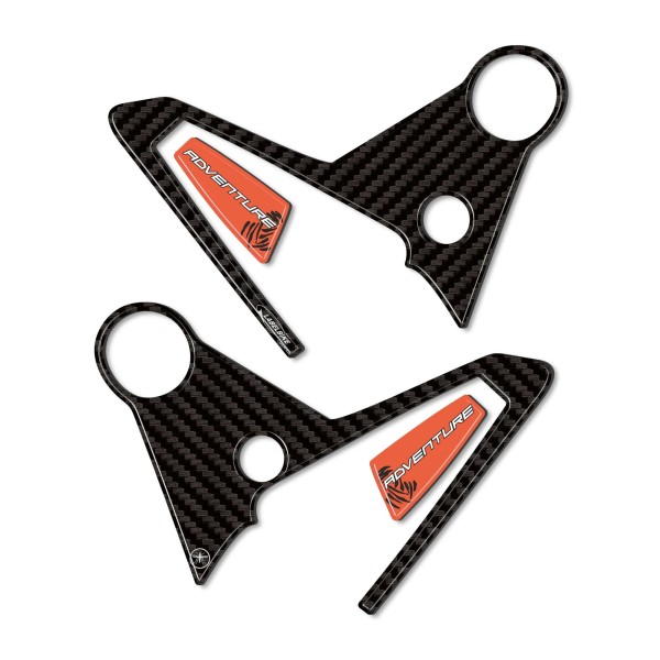Stickers 3D Motorcycle heel protectors compatible with Ktm 790-890 Adventure