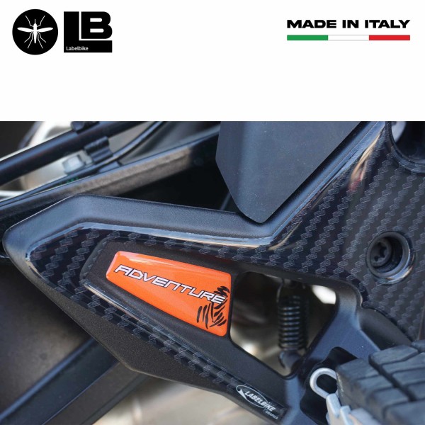 Pegatinas 3D Protectores de talón de moto compatibles con Ktm 790-890 Adventure