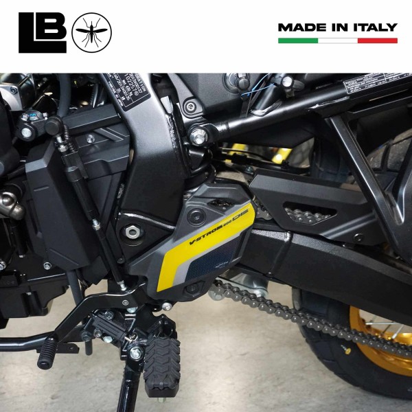 Stickers 3D Motorcycle heel protectors compatible with Suzuki V-Strom 800DE