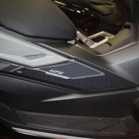 Stickers 3D Protections latérales Boomerang compatibles avec Honda Forza 125 2022-23
