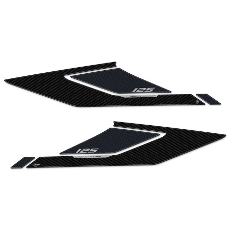 3D αυτοκόλλητα Boomerang πλαϊνά προστατευτικά συμβατά με Honda Forza 125 2022-23