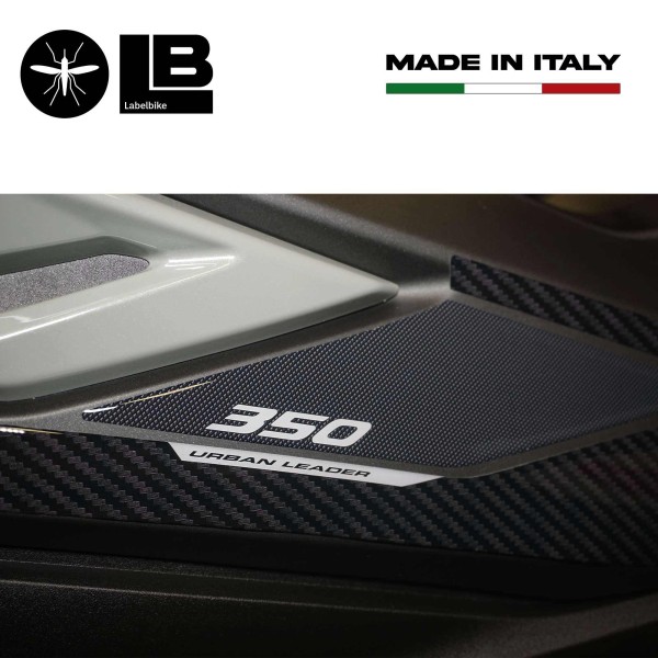 Pegatinas 3D Boomerang protectores laterales compatibles con Honda Forza 350 2022-25