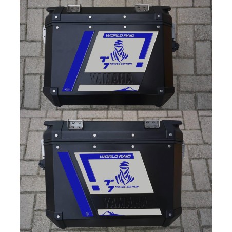 3D Stickers Side Bag Protectors compatible with Yamaha Tenere 700 motorbikes