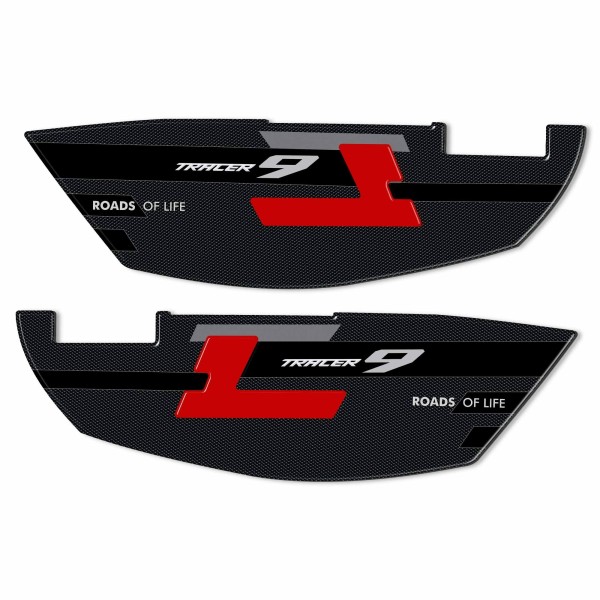 3D Stickers Side Bag Protectors compatible avec Yamaha Tracer 9 2021-2024