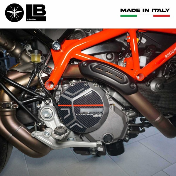Pegatinas 3D protectores de cárter compatibles con Ducati Hypermotard 950 SP 2019-25