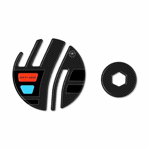 3D Stickers Motorcycle crankcase protectors compatible with Yamaha Mt09 Mt-09 SP 2021-25 2