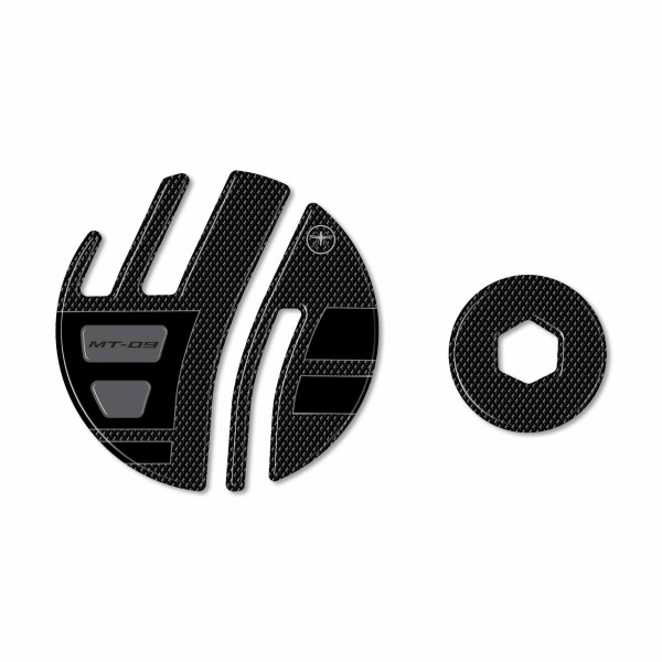 3D Stickers Motorcycle crankcase protectors compatible with Yamaha Mt09 Mt-09 SP 2021-25