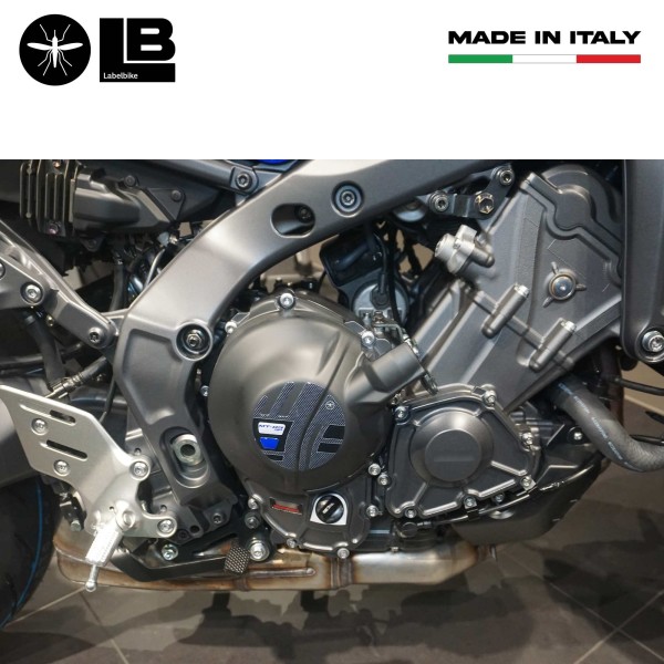 Pegatinas 3D Protectores de cárter de moto compatibles con Yamaha Mt09 Mt-09 SP 2021-25