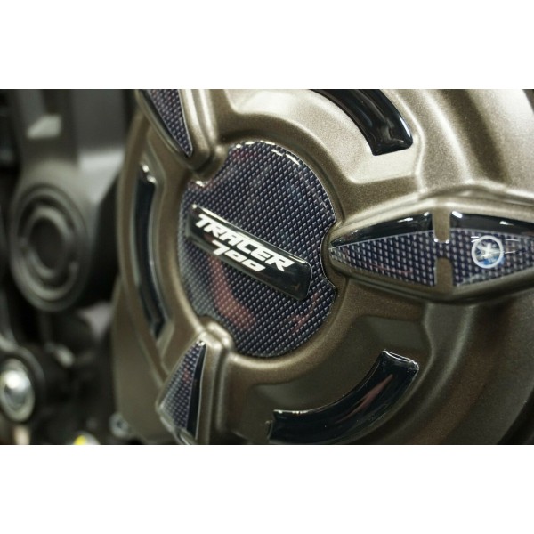 Pegatinas 3D protectores cárter moto compatible Yamaha Tracer 700 Tracer 7 2021-23