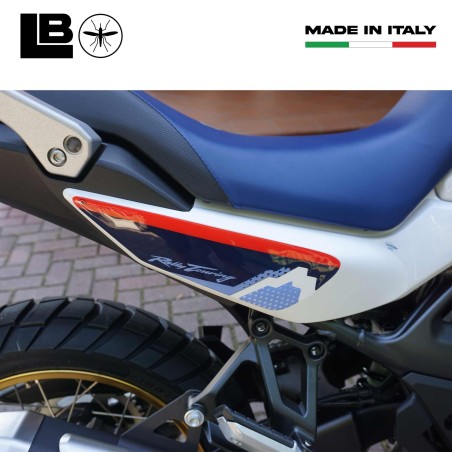 Stickers 3D garde boue moto compatible avec Honda Transalp 2023