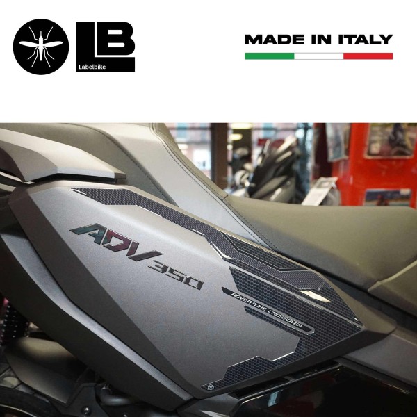 Pegatinas 3D Protectores laterales traseros compatibles con Honda ADV350 2022-25