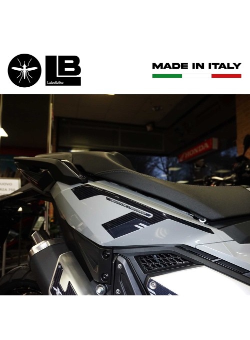 Adesivi 3D Protezioni Fianchetti Posteriori Compatibili Con Honda X-Adv 2021-23