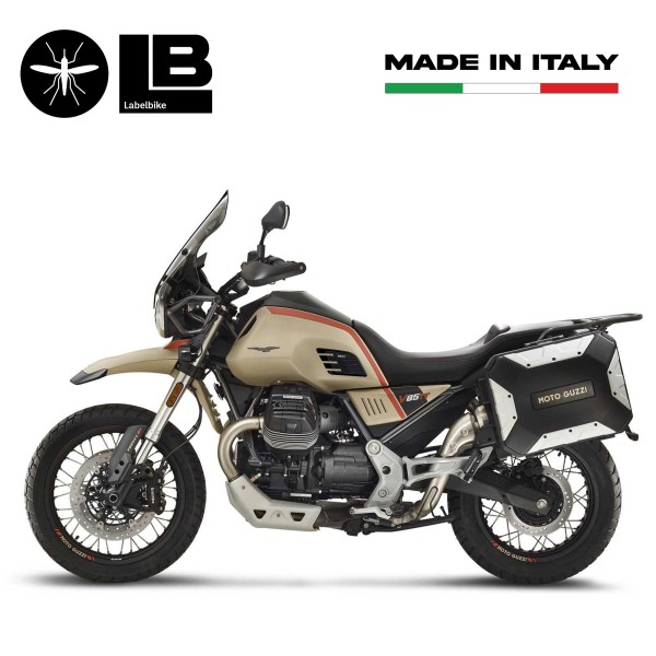 3D Stickers Side Protectors compatible with Moto Guzzi V85 TT 2019-2025