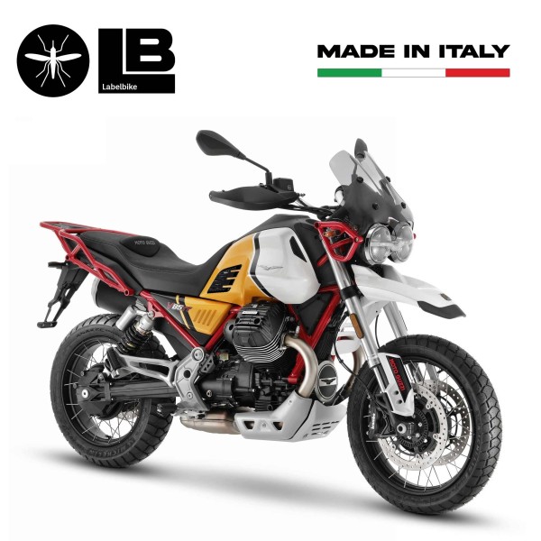 3D Stickers Side Protectors compatible with Moto Guzzi V85 TT 2019-2025