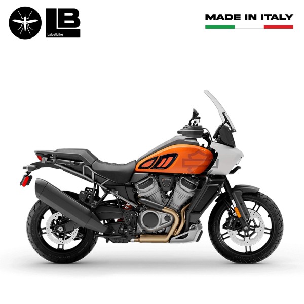 Stickers 3D Protections latérales moto compatibles avec Harley Davidson Pan America