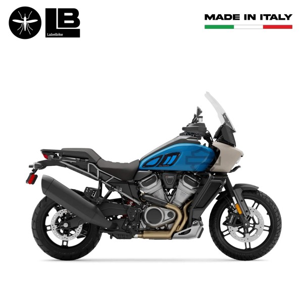 3D Stickers Motorcycle side protectors compatible with Harley Davidson Pan America