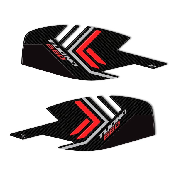 3D Stickers Tank side protectors compatible with Aprilia Tuono 660 2022