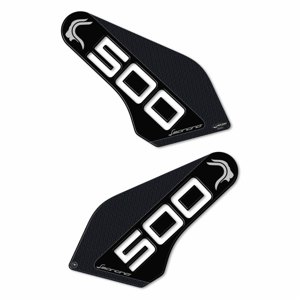 Pegatinas 3D Protectores laterales de depósito compatibles con Benelli Leoncino 500