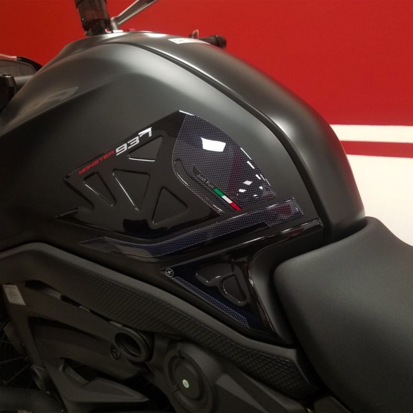 3D Stickers Tank Side Protectors compatible with Ducati Monster 937 2021