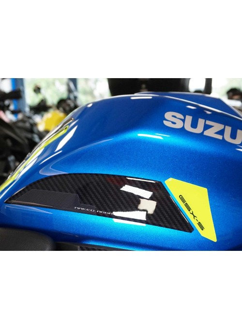 Adesivi 3D Protezioni Laterali serbatoio compatibili con Suzuki GSX-S 1000 2021
