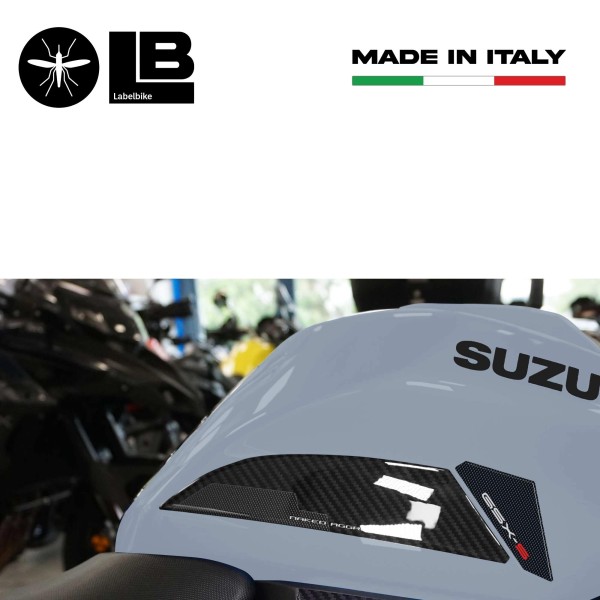 3D Stickers Tank Side Protectors compatible with Suzuki GSX-S 1000 2021