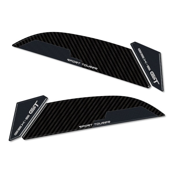 Aufkleber 3D Tank Side Protectors kompatibel mit Suzuki GSX-S 1000 GT