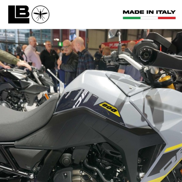 Stickers 3D Protections latérales de réservoir compatibles avec Suzuki V-Strom 800DE