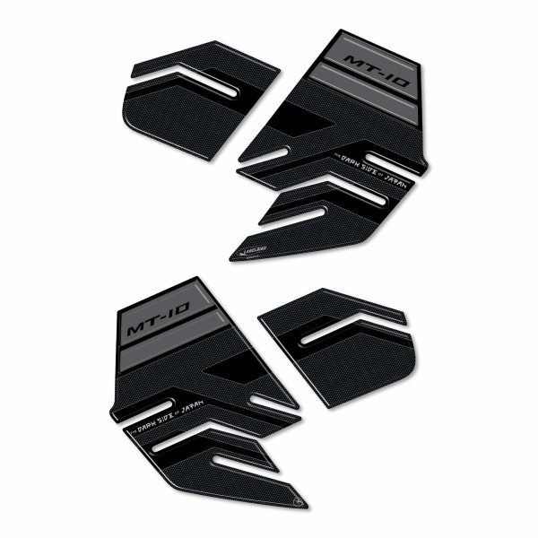 Pegatinas protectoras de depósito laterales 3D compatibles con Yamaha MT-10 SP 2022-25