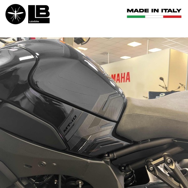 Pegatinas protectoras de depósito laterales 3D compatibles con Yamaha MT-10 SP 2022-25