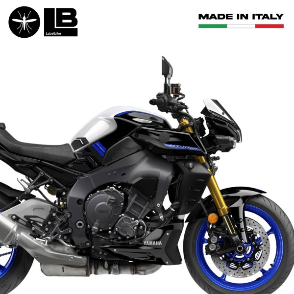 3D side tank protector stickers compatible with Yamaha MT-10 SP 2022-25