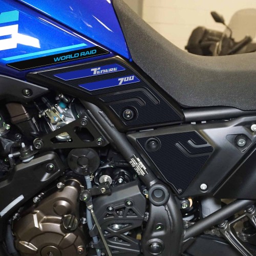 Pegatinas 3D Tank Side Protectors compatibles con Yamaha Tenere 700 2022