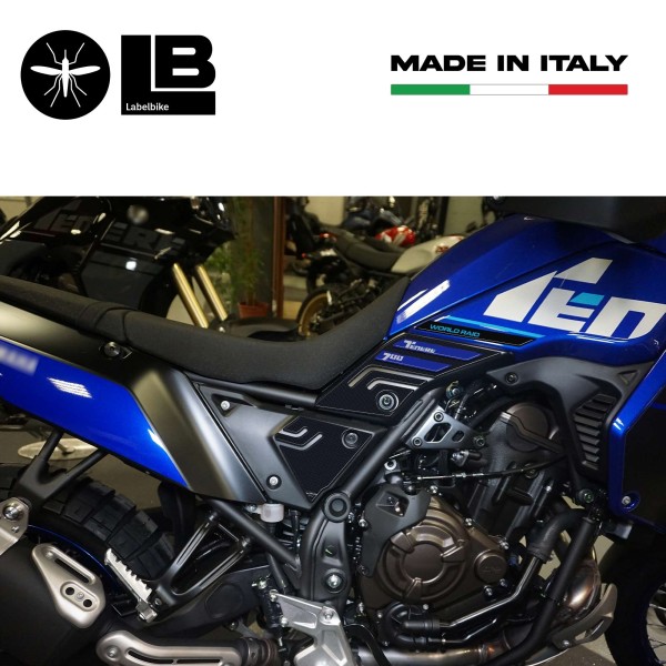 Stickers 3D Tank Side Protectors compatible avec Yamaha Tenere 700 2022