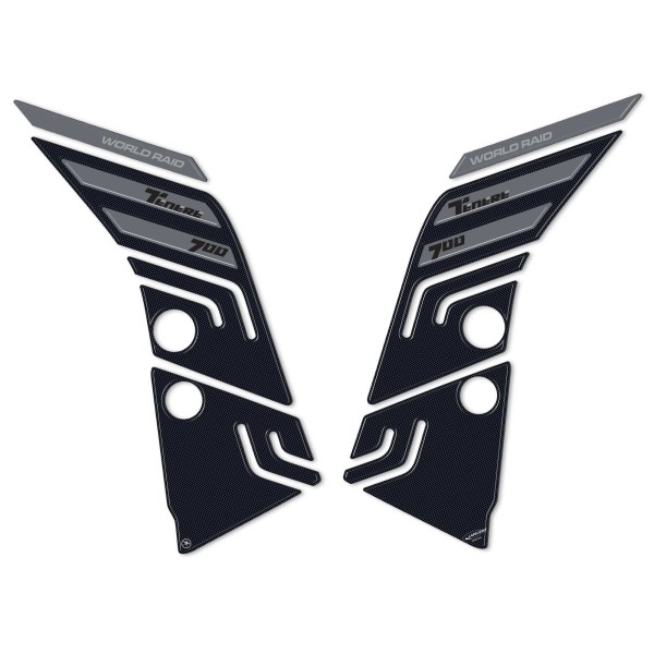 Pegatinas 3D Tank Side Protectors compatibles con Yamaha Tenere 700 2022