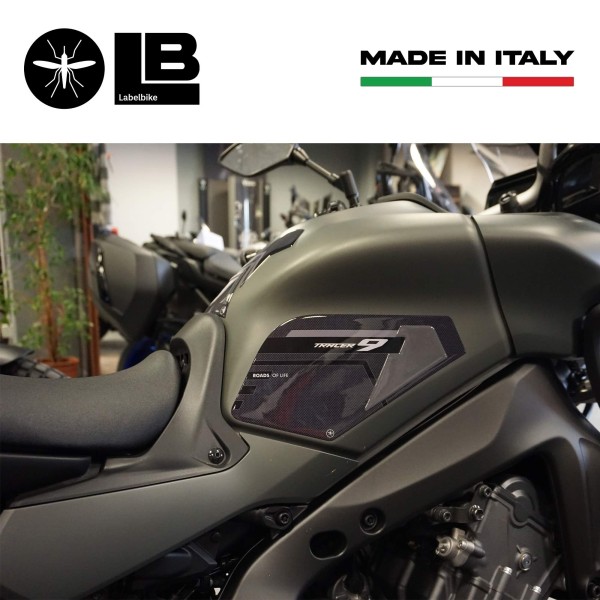 3D Stickers Tank Side Protectors compatible with Yamaha Tracer 9 2021-24