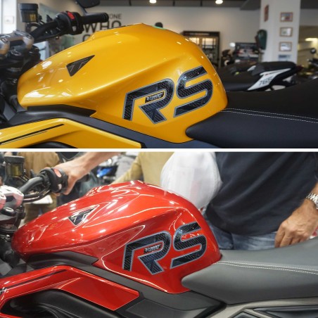 Autocollants 3D pour le réservoir compatible avec Triumph Street Triple 765 RS 2023