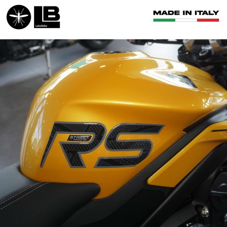 Adhesivos laterales 3D compatibles con Triumph Street Triple 765 RS 2023