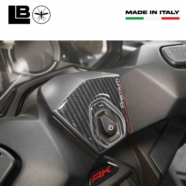 Stickers 3D protection allumage scooter compatible avec Kymco Ak550 Premium