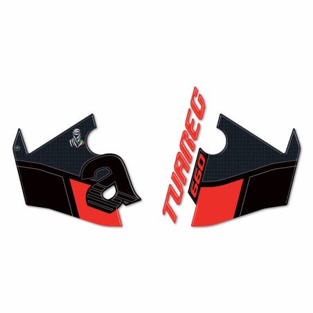 Stickers 3D protecteur de pare-brise moto compatible avec Aprilia Tuareg 660 2023-2025