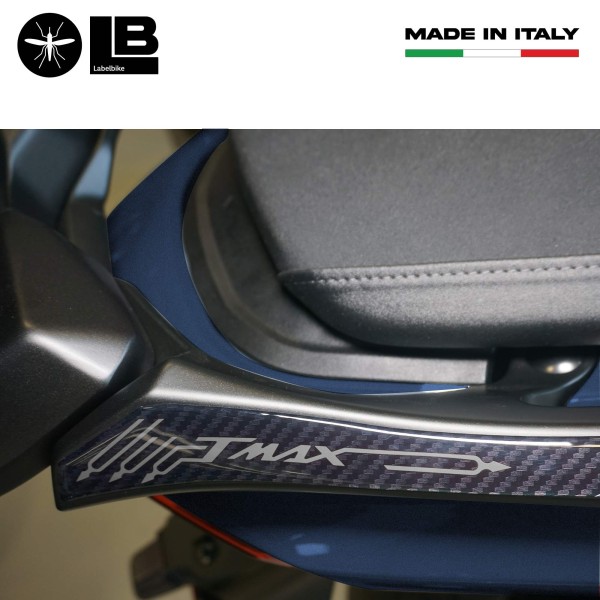 3D Stickers Handle Protection with top case compatible with Yamaha Tmax 2022-25