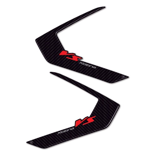 Stickers 3D Scooter Edge Protector compatible avec Kymco Xciting VS 400 2