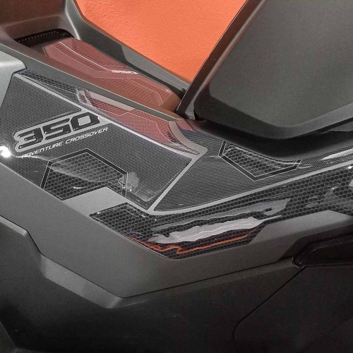                             3D αυτοκόλλητα Boomerang πλευρικά προστατευτικά συμβατά με Honda ADV350 2022-2025
                          
