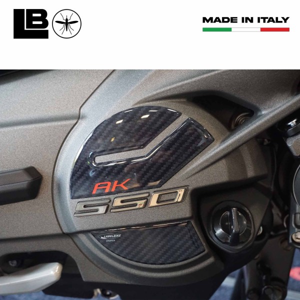 Pegatinas 3D Protectores Cárter Scooter compatibles con Kymco Ak550 Premium