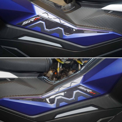 Pegatinas protectoras laterales 3D compatibles con Aprilia SR GT 125 y 200