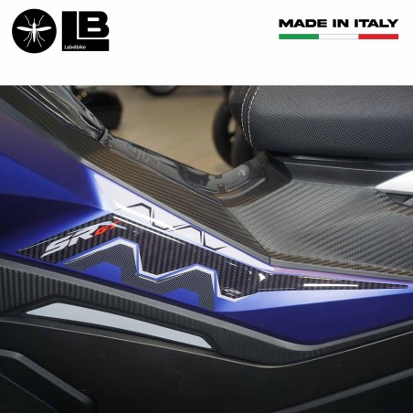 3D side protector stickers compatible with Aprilia SR GT 125 and 200