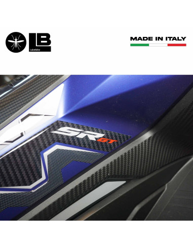 3D side protector stickers compatible with Aprilia SR GT 125 and 200