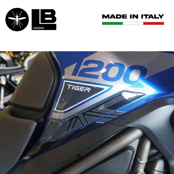 Pegatinas 3D Protectores laterales compatibles con Triumph Tiger 1200 GT y GT Pro
