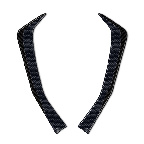 Pegatinas protectoras laterales 3D Reposapiés delantero compatible con Honda Forza 300